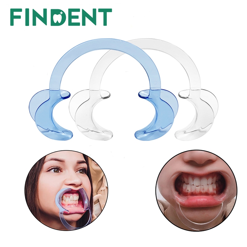 3 ชิ้น/แพ็คทันตกรรม C-shape Cheek Retractor Lip Mouth Opener Intraoral ทันตแพทย์จัดฟันเครื่องมือสําหรับฟันไวท์เทนนิ่ง