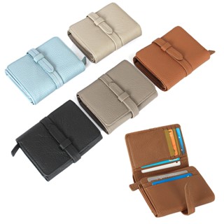 แฟชั่นใหม่กระเป๋าสตางค์หนังแท้สุภาพสตรีมัลติฟังก์ชั่ชั้นแรกห…