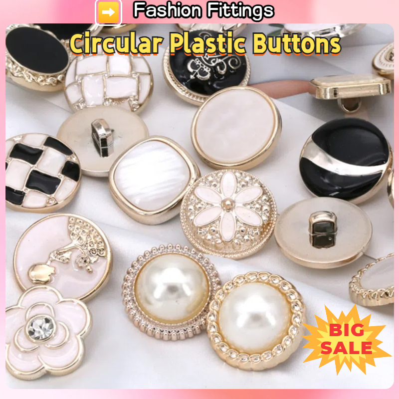 ปุ่มเรซินหรูหราเสื้อเสื้อกันลมเสื้อกันหนาวอุปกรณ์เสริมรูปแบบต่างๆ ทําเอง เย็บอุปกรณ์21มม