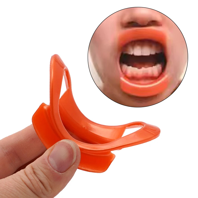 5pcs ทันตกรรม O-Shape ปากเปิด Lip Cheek Retractor ทันตกรรม O ประเภทปาก Expanders ฟัน Treatment Care เครื่องมือ