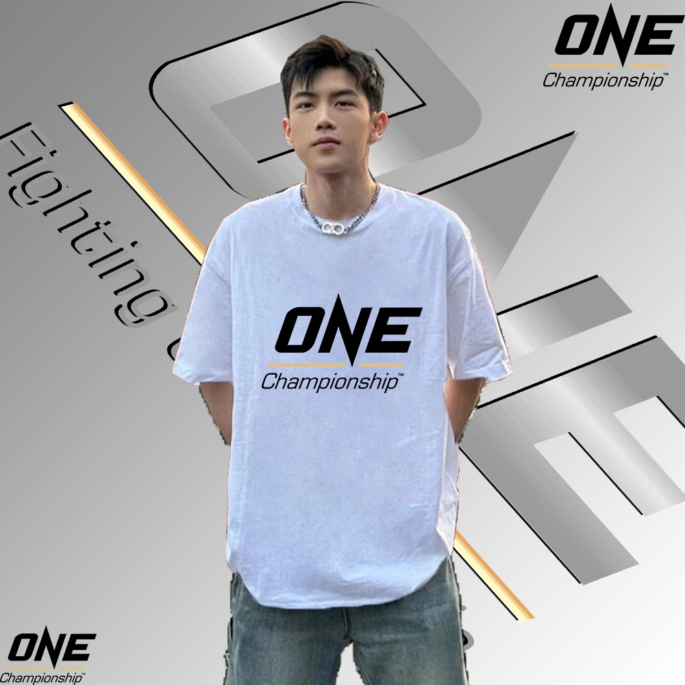 เสื้อ One Championship T-shirt ผ้า Cotton ใส่สบาย ไม่หด ไม่ย้#010