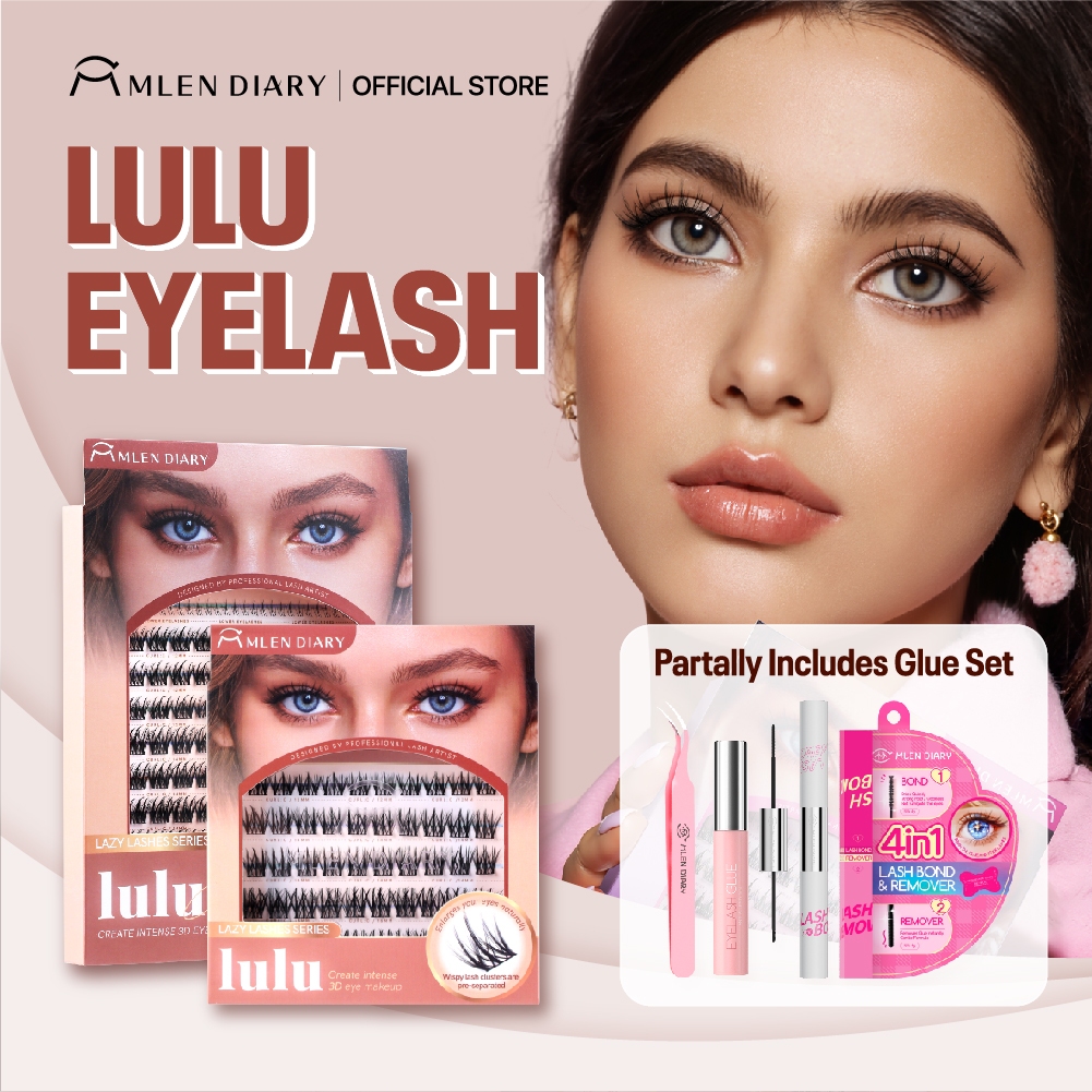 MLEN LULU DIARY eyelash ชุดต่อขนตา diy