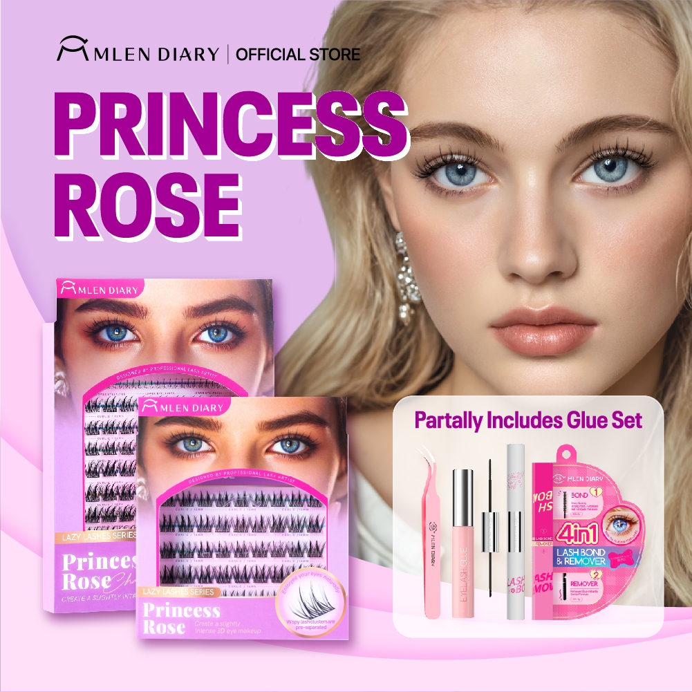 MLEN DIARY DIY ชุดขนตาขนตาสําหรับมือใหม่