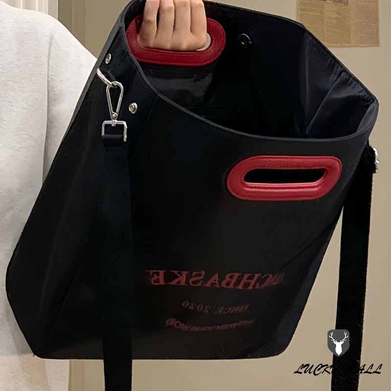 กระเป๋า Messenger ความจุขนาดใหญ่ Tote Bag Messenger Bag กระเป๋าคอมพิวเตอร์