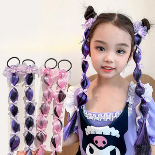 ที่คาดผมถักเปียฟองหางม้าน้อยน่ารัก