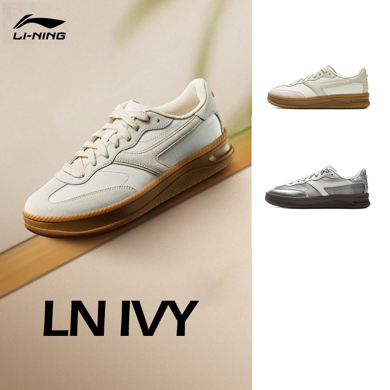 Li-ning LN IVY รองเท้าลําลองคลาสสิกของผู้หญิง AGCV028 Legit Official Store