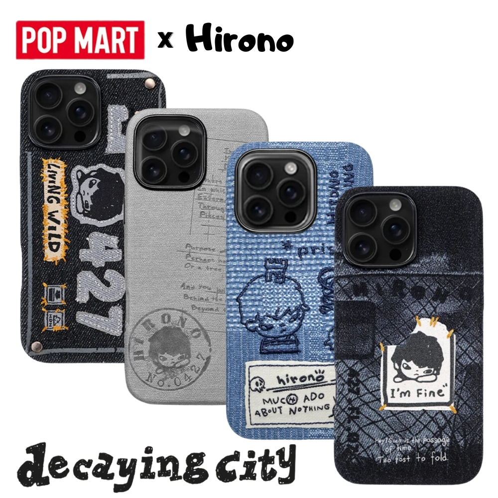 Hirono Living Wild Decaying City Series ซองโทรศัพท์ for iPhone 16 iPhone Pro 16 Pro Max  เมืองเสื่อม
