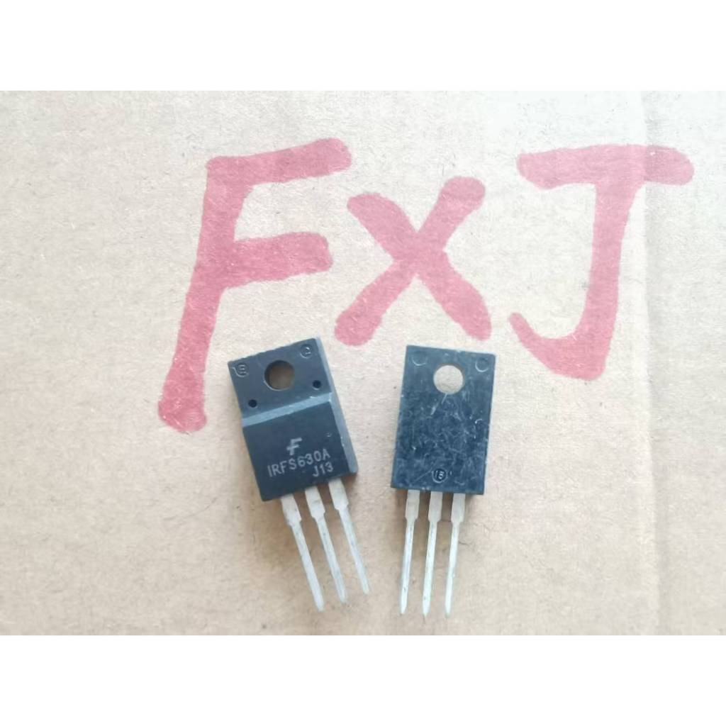 ((10 ชิ้น) IRFS630A ยี่ห้อใหม่ TO-220F Field Effect Tube 200V 6.5A