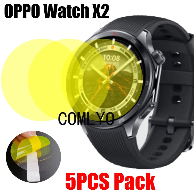 สําหรับ OPPO watch X2 / Oneplus watch 3 ป้องกันหน้าจอฟิล์มนุ่ม Smart watch Ultra Thin Cover TPU HD