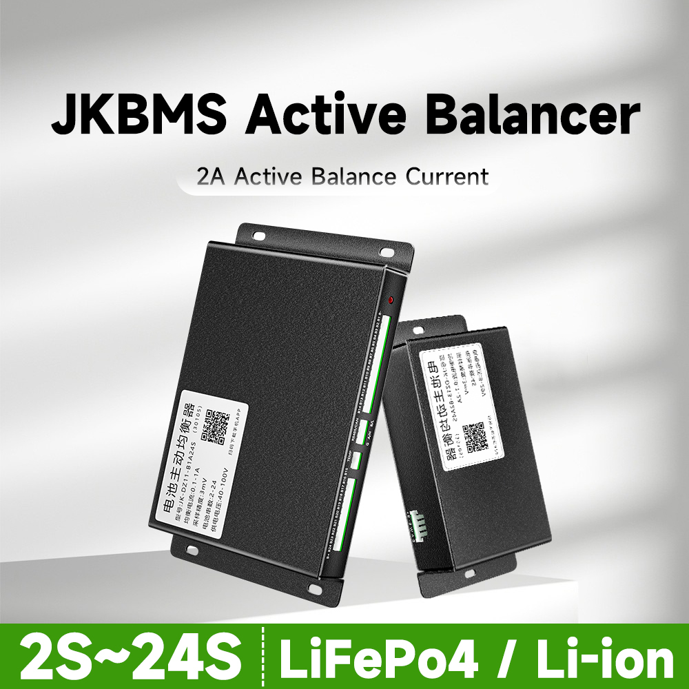Jkbms สมาร์ท Active Balancer BT Li-ion Lifepo4 8S 13S 14S 16S 17S 21S 24S 1A 2A Balance JK Equalizer