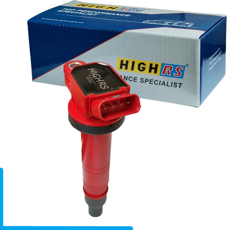 ปลั๊กคอยล์จุดระเบิด Toyota Hiace 2.7L Highlander Camry 2.4L Matrix L4 1.8L Solara Tacoma Tacoma V6 4