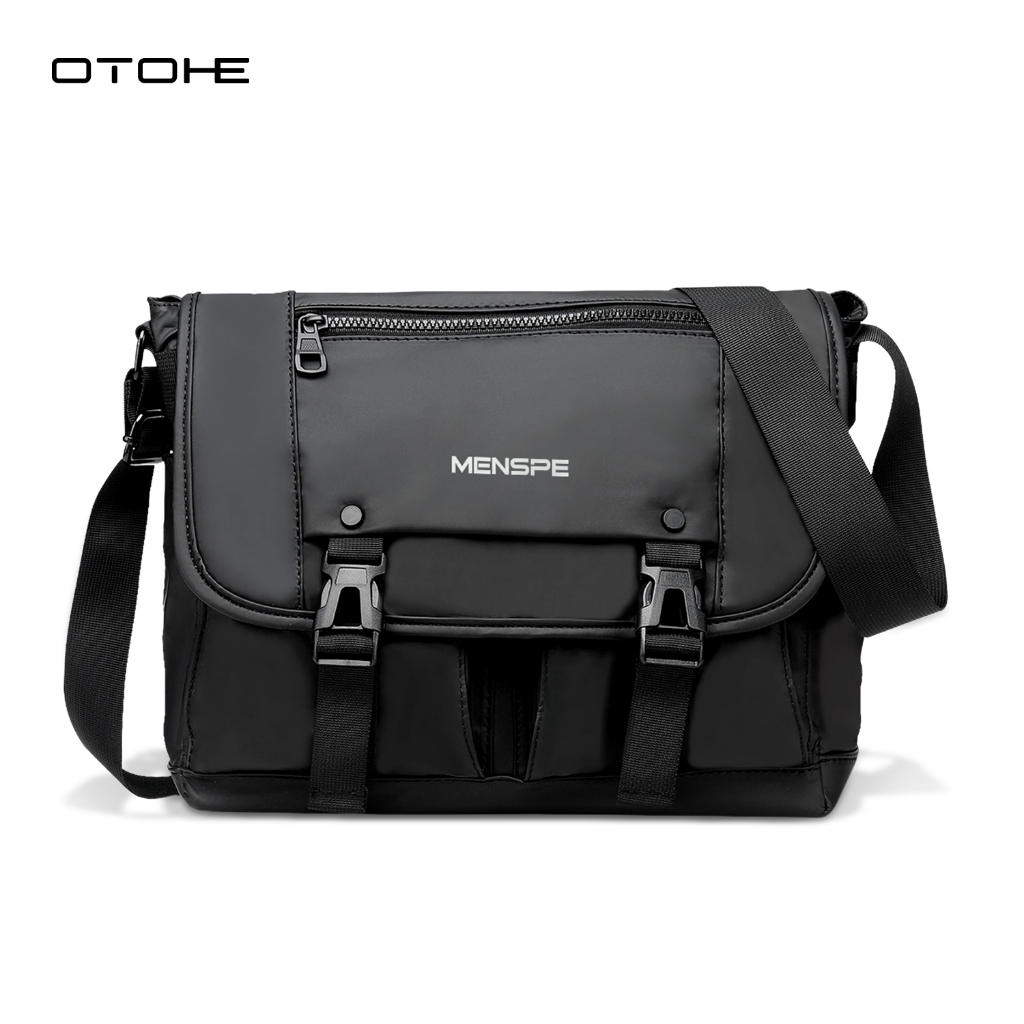 OTOHE กระเป๋าสะพายไหล่ผู้ชาย Cross Body กระเป๋ากันน้ํา Oxford กระเป๋าแฟชั่นกระเป๋าสะพายความจุขนาดใหญ่