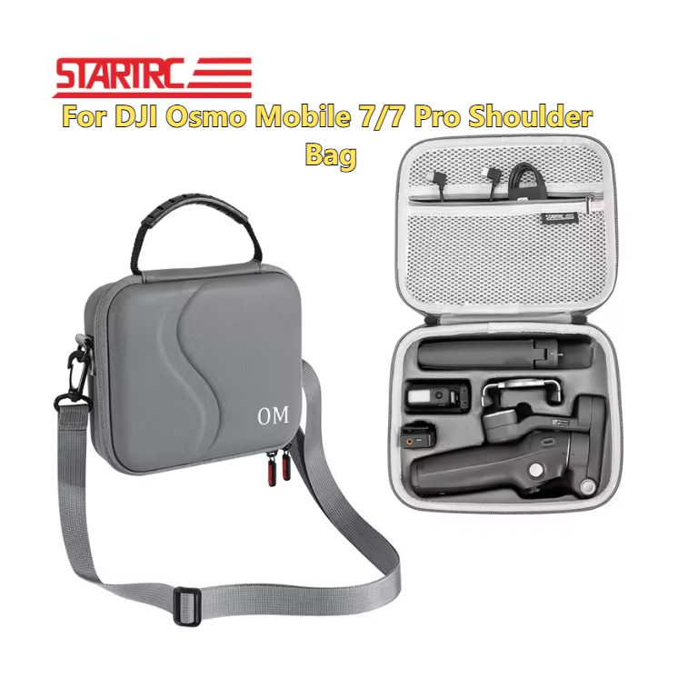 Startrc สําหรับ DJI Osmo Mobile 7/7P แบบพกพากระเป๋าเก็บสําหรับ DJI OM 7/7 Pro มือถือ Gimbal และอุปกรณ์เสริม