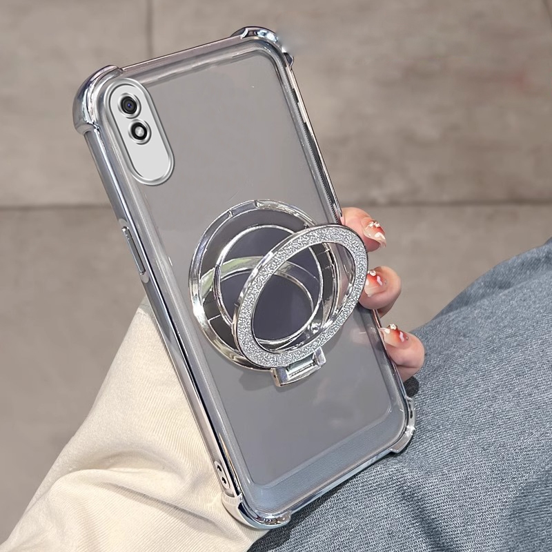FOR เคส เคสสำหรับ Redmi 9a Xiaomi Redmi 9 Redmi 9t REDMI 8 8A PRO เคสโทรศัพท์แบบนุ่ม ซิลิโคนกันกระแทก ดีไซน์ใหม่สวยงามใสพร้อมที่วาง SJSFHZJ01