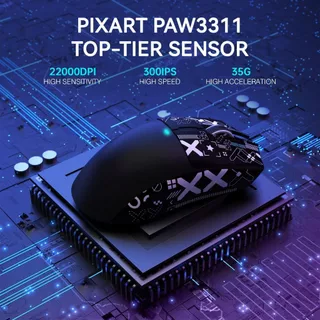 ATTACK SHARK X11 RGB เมาส์เกมมิ่งไร้สาย PAW3311 น้ําหนักเบา คีย์บอร์ด3 โหมด 2.4G/บลูทูธ/มีสาย