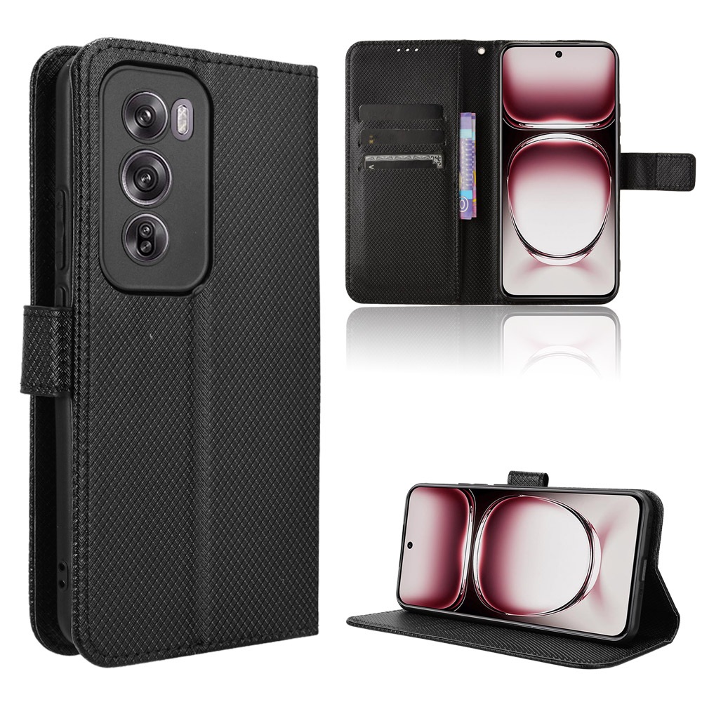 แม่เหล็กพลิกกระเป๋าสตางค์หนังสําหรับ OPPO Reno 13 Pro Reno13 F Reno 12 11 Reno12Pro Reno12 F 13F 12F 11F 5G ปลอกฝาครอบโทรศัพท์พร้อมช่องใส่การ์ดกล้องป้องกันเชือกแขวน
