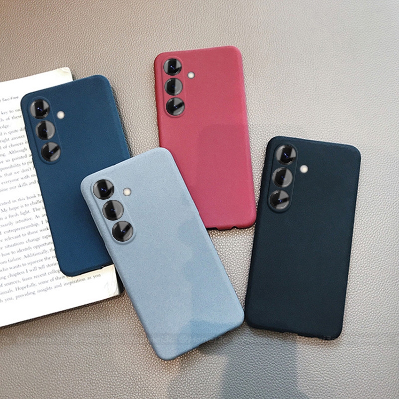 สําหรับ Samsung Galaxy S25 Plus Ultra Casing Soft Sand Slim Phone Case Cover