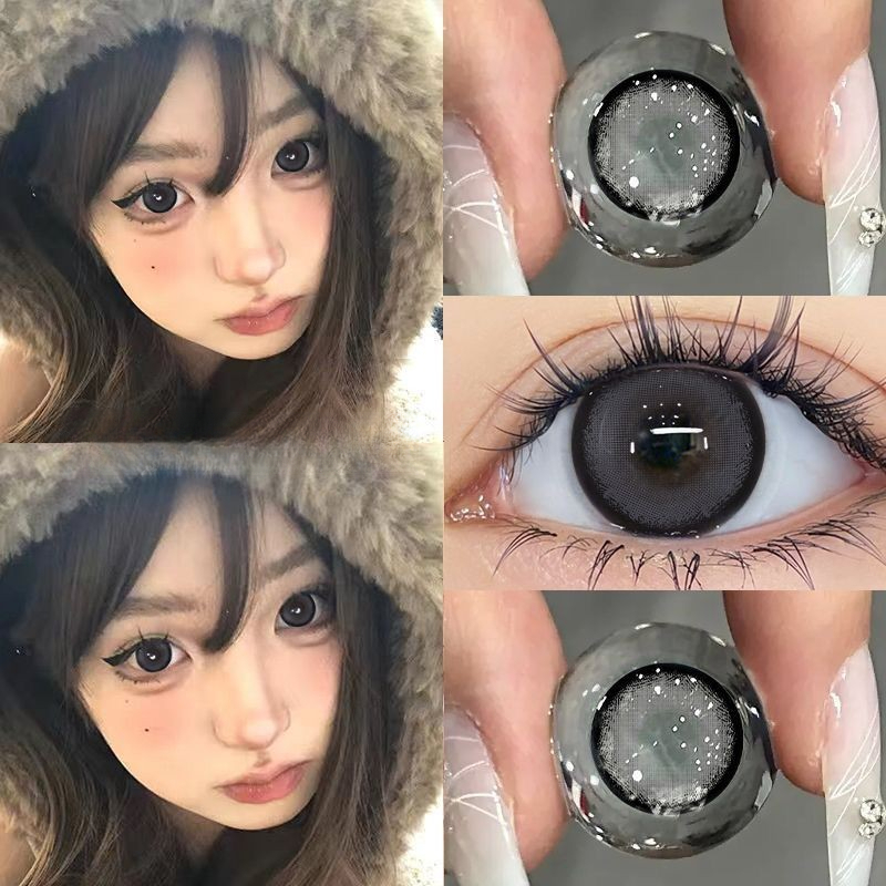 （COD) -100~-600 🍬คอนแทคเลนส์สี🍬 คอนแทคเลนส์ครึ่งปี คอนแทคเลนส์ 14.0mm/14.5mm 020