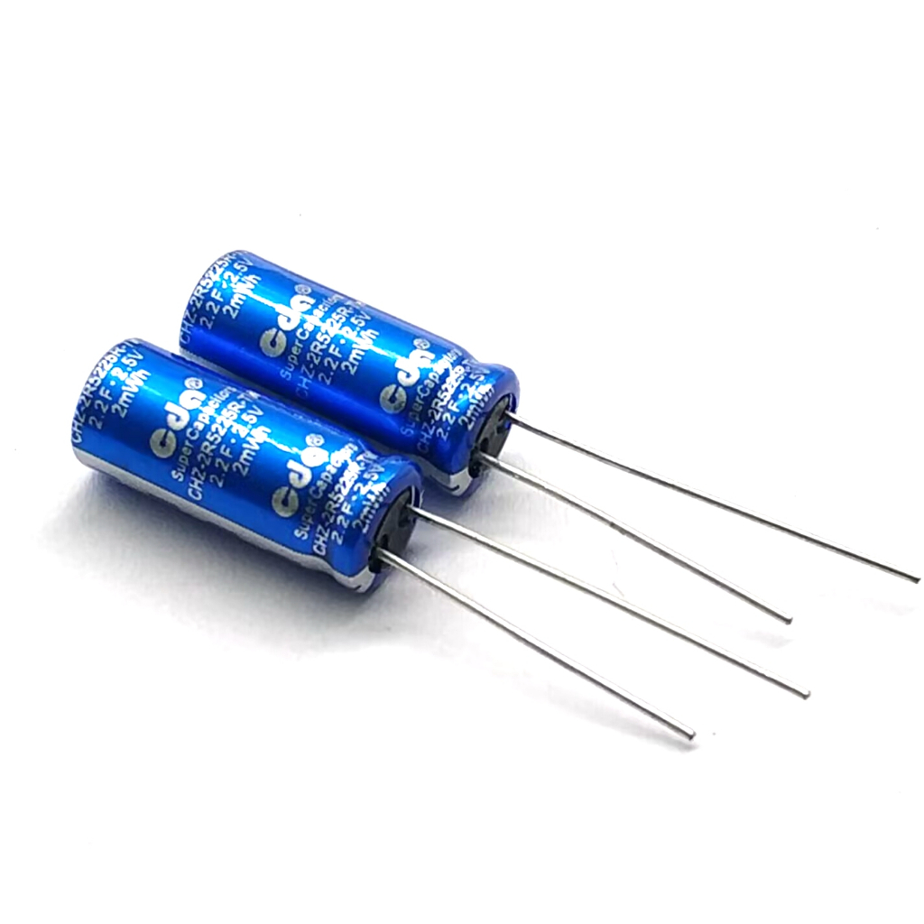 1 ชิ้นไต้หวัน CDA 2.5V2.2F/3F/3.3F/4.7/5F/6F/15F/Super Capacitor CHZ-2R5225R-TW/2R5605R5475R/2R5305R