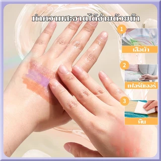 สีเทียนปลอดสารพิษ 12/24/36/48สี มือของเด็กไม่สกปรก ดินสอสีล้างทําความสะอาดได้ อุปกรณ์วาดภาพสําหรับเด็ก