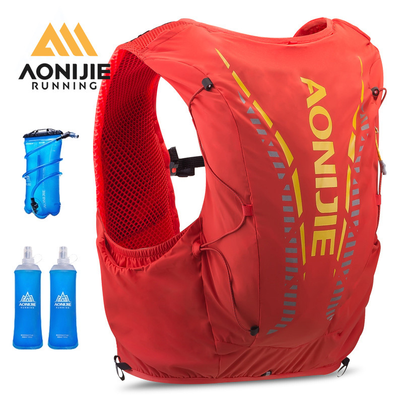 Aonijie กระเป๋าเป้สะพายหลัง กระเป๋าสะพายไหล่ 12 ลิตร สําหรับเดินป่า วิ่ง แข่งรถ C962