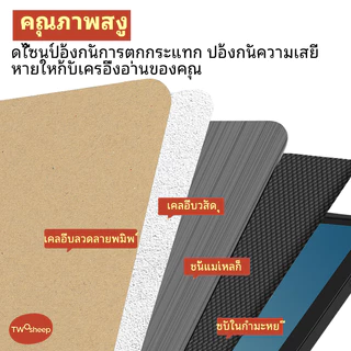 Twosheep เคสแม่เหล็กอัจฉริยะ สำหรับ Onyx BOOX Go 7 / Go Color 7 / Go Color 7 Gen II / Page / Leaf 3C / Leaf3 ปิดเปิดหน้าจออัตโนมัติ เคสบางเฉียบ น้ำหนักเบา ทรงหนังสือ ป้องกันรอยขีดข่วน ใช้งานง่าย พกพาสะดวก ดีไซน์เรียบหรู