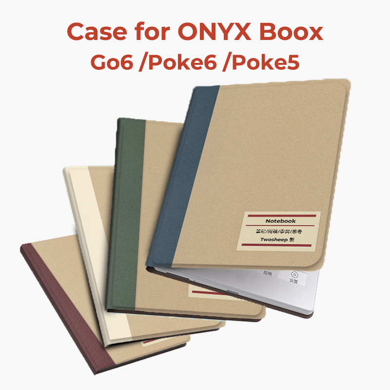 เคสป้องกันสำหรับ Boox Poke6 Poke5 และ Boox Go 6 เคสป้องกันสำหรับเครื่องอ่าน eBook ขนาด 6 นิ้ว พร้อมฟังก์ชัน Sleep/Wake ลวดลายภาพวาดสีน้ำมัน