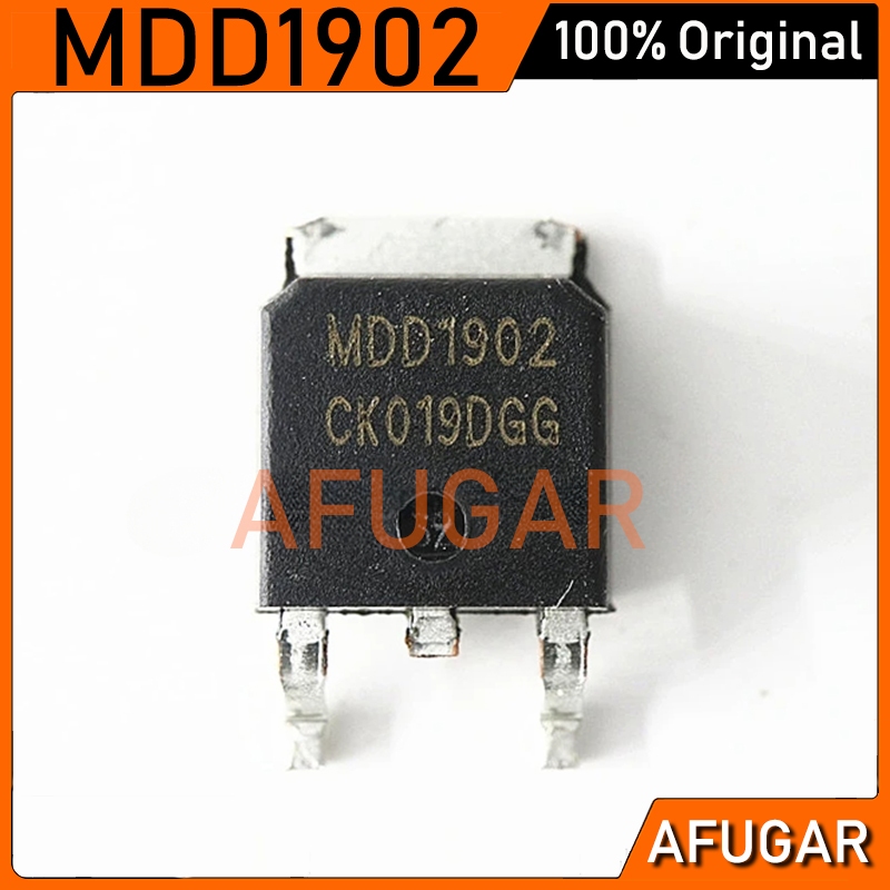 5 ชิ้น MDD1902 MDD 1902 TO-252 MDD1902RH TO252 SMD 100V/40A N-channel MOSFET ทรานซิสเตอร์ใหม่เดิม