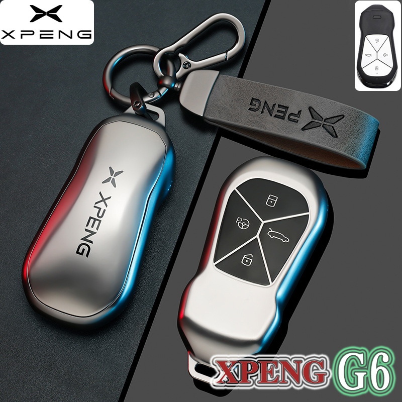 Xpeng เคสกุญแจรถ Xpeng G6 ฝาครอบกุญแจสําหรับ Xpeng G6 เคสกุญแจรีโมท