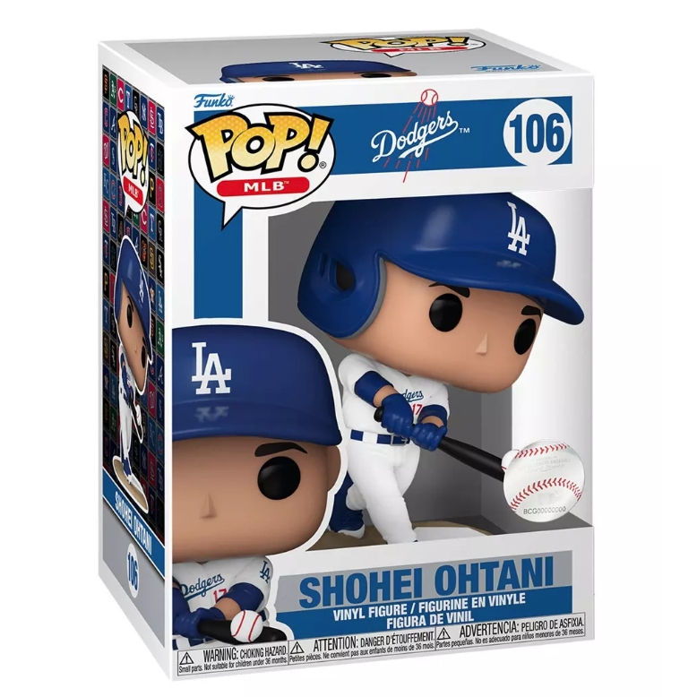 Funko POP! MLB: Los Angeles Dodgers - Shohei Ohtani Figure FUNKO ฟังโก้ป๊อป! Mlb: Los Angeles Dodger