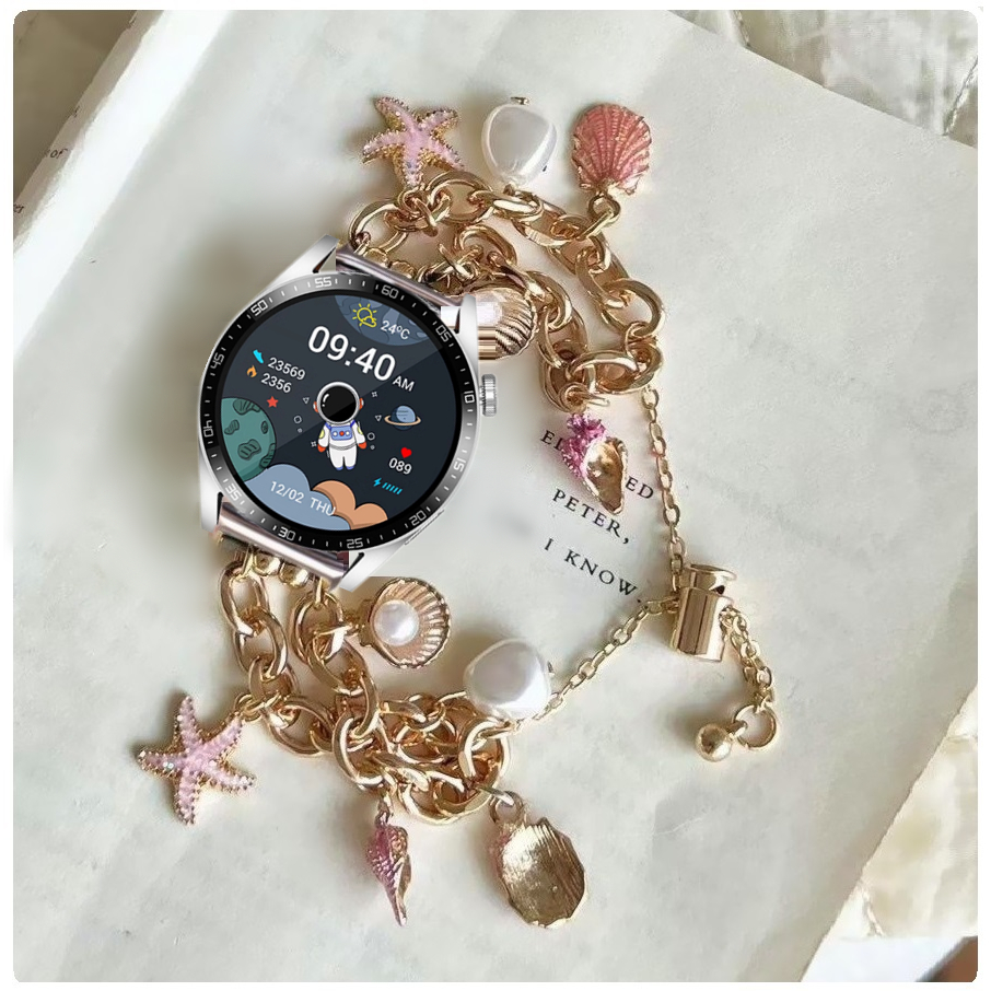 Star Shell Loop for Galaxy Watch 7 สาย  Galaxy Watch FE / Galaxy Watch 6 /5 4 Galaxy Watch 5 สาย Hua