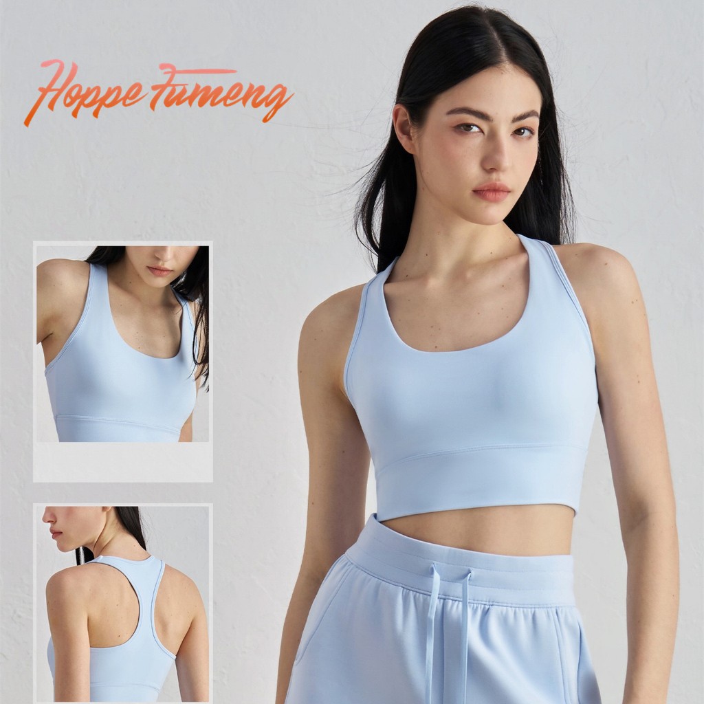 Hoppe Fumeng padded สปอร์ตบราสําหรับออกกําลังกายสําหรับผู้หญิง
