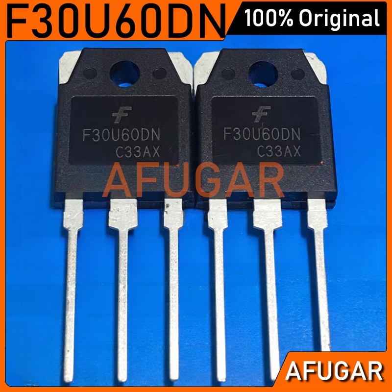 3 ชิ้น F30U60DN TO-3P FFA30U60DN FFA30U60DNTU TO-247 FFA30U60 F30U60 TO3P 30A/600V Fast Recovery Dio