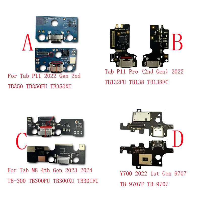 1 ชิ้น Usb Charger ปลั๊กเชื่อมต่อสําหรับ Lenovo Y700 2022 Tab P11 Pro TB350 TB300 97 TB132 TB138 TB3