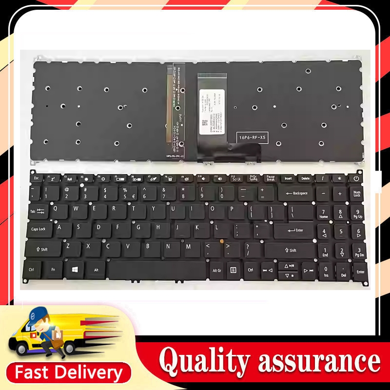 ยี่ห้อ-ใหม่แป้นพิมพ์แล็ปท็อปสําหรับ Acer N19H1 N19C1 N19C3 N20C13 N20C5 ไม่มีแบ็คไลท์ \ พร้อมแบ็คไลท