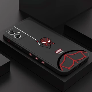 น่ารัก Spider สําหรับ Samsung Galaxy A17 A07 A56 A36 A26 A16 A06 A15 A25 A35 A55 A05 A05S 4G 5G ซิลิโคนเหลวด้านข้างรูปแบบฝาครอบ