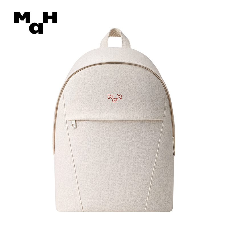 MaH 3287 Snake Series Vital Urban น้ําหนักเบากันน้ํา School White Backpack 15L