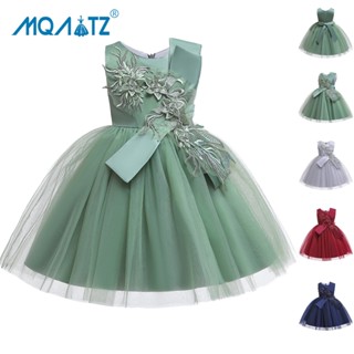 Mqatz ดอกไม้สาวชุดวันเกิดบอลชุดเด็กชุดเจ้าหญิงชุดสาวเสื้อผ้า…