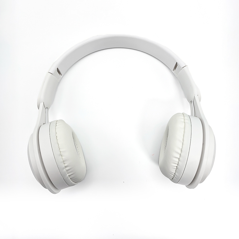 หูฟัง  หูฟังบลูทูธไร้สายที่สามารถพับได้และมีราคาถูก! bluetooth earphone headphone สีขาวแบบบริสุทธิ์, หูฟังสำหรับกีฬา, เสียงที่ยอดเยี่ยม, มีความทนต่อน้ำระดับ IPX5, ของขวัญ