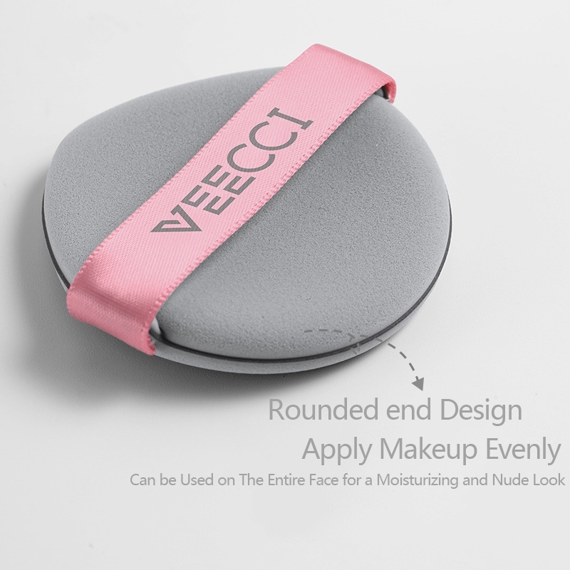 VEECCI หมอนพัฟซุปเปอร์อ่อนไอน้ำดูดฝ้ายเครื่องมือแต่งหน้า - รูปที่ 3