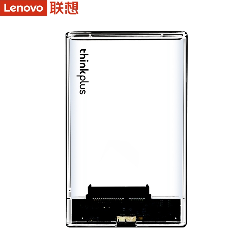 Lenovo Thinkplus HDD Case 2.5 นิ้วโปร่งใส USB3.0 กล่องใส่ฮาร์ดไดรฟ์