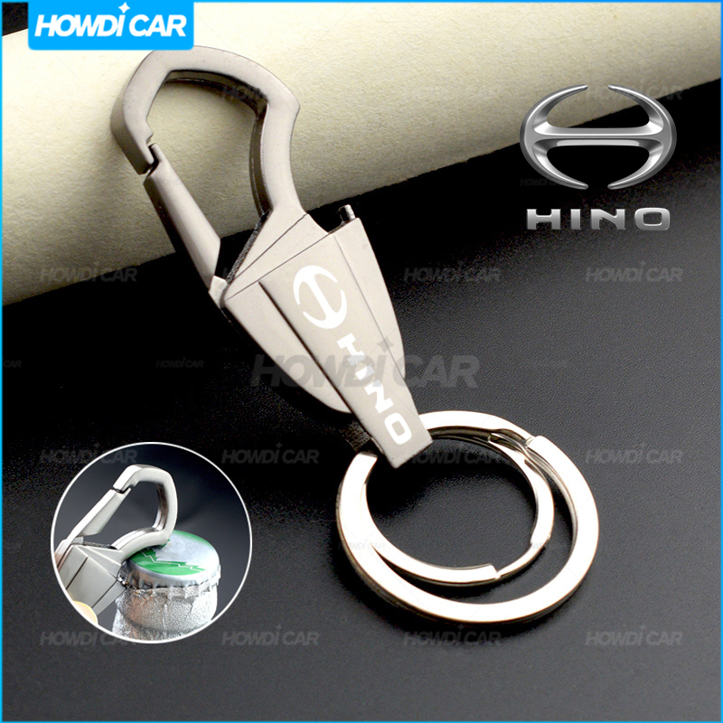 พวงกุญแจที่เปิดขวดพวงกุญแจ Creative Alloy พวงกุญแจโลหะสําหรับ Hino