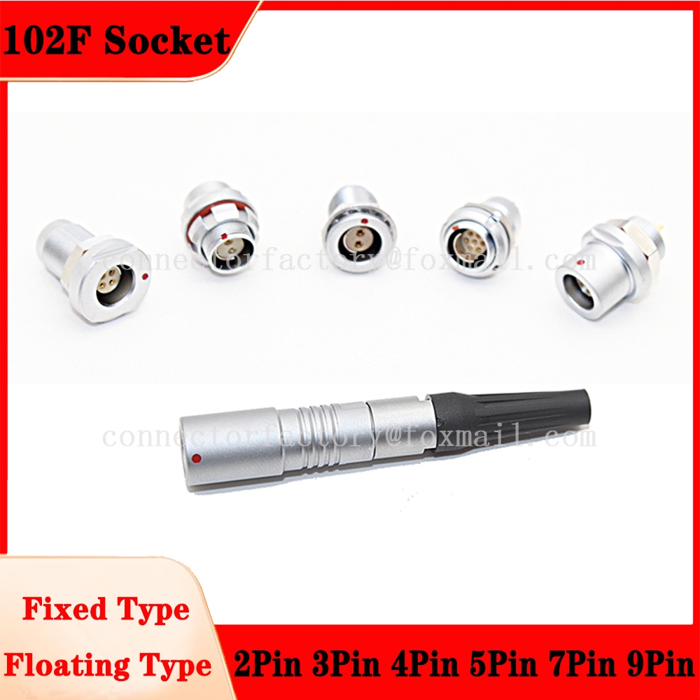 เข้ากันได้ ฟิชเชอร์ 102ฉ ม9 0ฉ 2 3 4 5 7 9เข็มหมุด การตรึงภายใน, การตรึงภายนอก, 2ถั่วคงที่, ขั้วต่อซ็อกเก็ตหญิงลอย