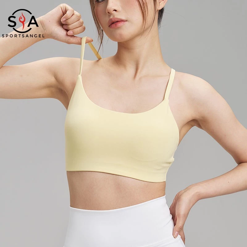 สปอร์ตแองเจิล สปอร์ตบรา คอวี ระบายอากาศ โยคะพิลาทิส