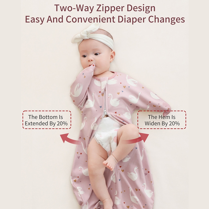 < Insular > ถุงนอนเด็กเด็ก Kick-Proof Quilt Cotton Swaddling Towel