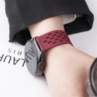 สายรัดซิลิโคนสายนาฬิการะบายอากาศอุปกรณ์เสริมสําหรับ Redmi Watch 6 5 4 3 Active Lite