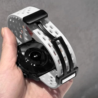 สายรัดซิลิโคนสายนาฬิการะบายอากาศอุปกรณ์เสริมสําหรับ Redmi Watch 6 5 4 3 Active Lite