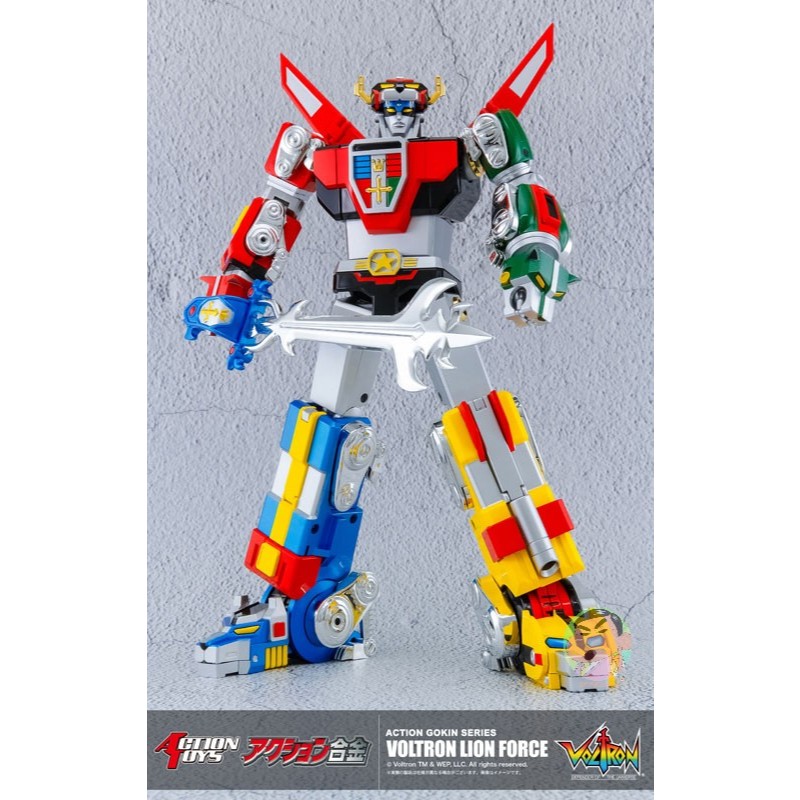 ACTION TOYS Action Gokin Voltron Lion Force ครบชุด