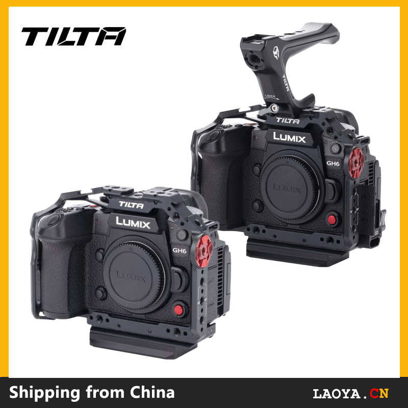 Tilta Full Camera Cage for Panasonic GH6 GH7 กรงกล้องเต็มรูปแบบสําหรับ TA-T15-FCC-B