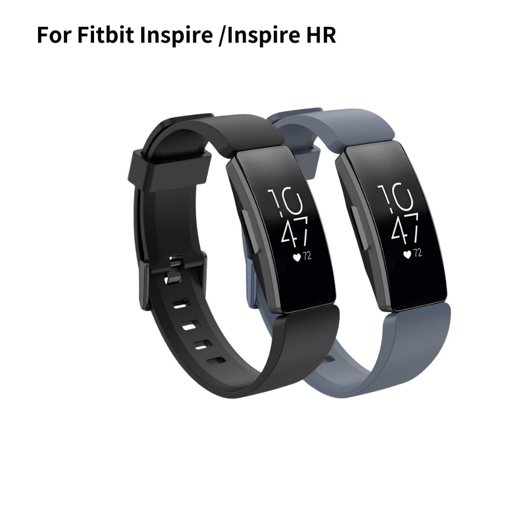 2 ชิ้น Fitbit Inspire HR Strap สายรัดข้อมือสายนาฬิกาสําหรับ Fitbit Inspire Fitbit Inspire HR